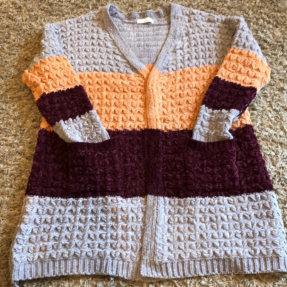 White Ginger cardigan size medium
